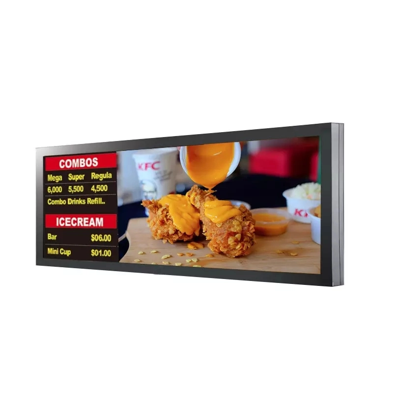 OEM Design 43.9'' Full Color Stretched Bar LCD Display