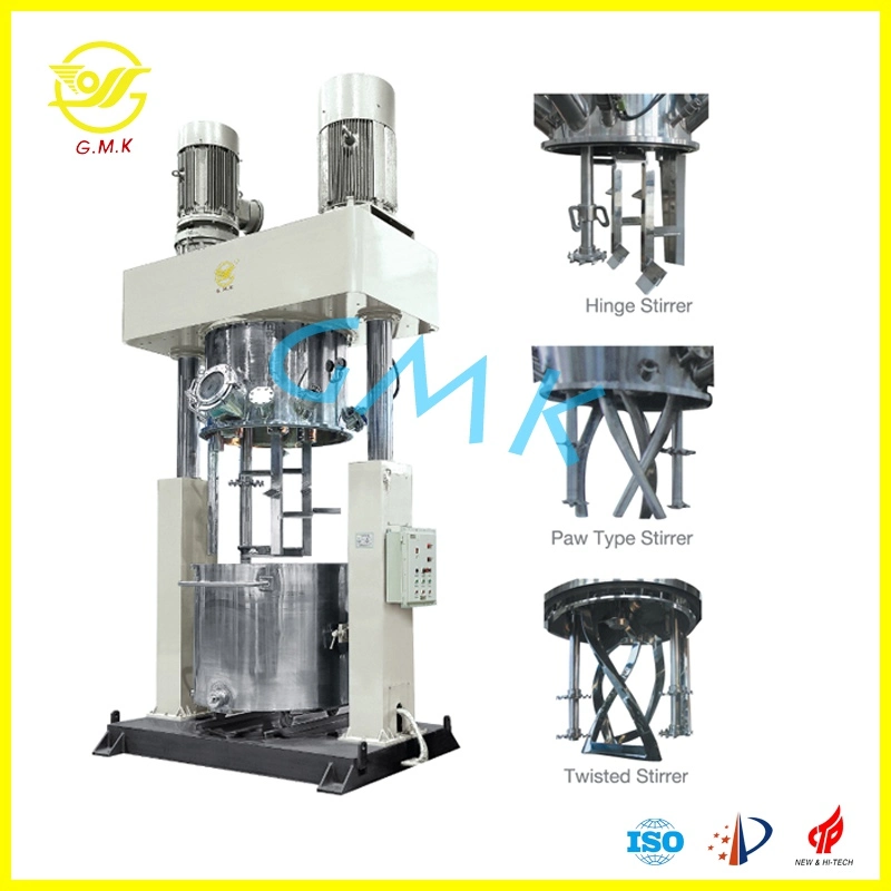 Top Sale Adhesive Dlh-600 Ms Sealant Gantry Type Double Disperser Planetary Mixer