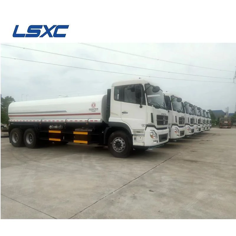 New Dongfeng 6X4 20 Cbm 10 Wheel 260 HP LHD/Rhd Spray Water Truck Sprinklers Truck for Sale