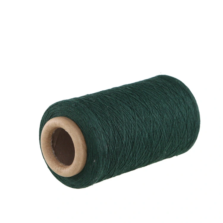 Ne 4/1 Recycled Cotton Blended Yarn for Hammock Hand Knitting Polyester / Cotton Dyed Open End / OE