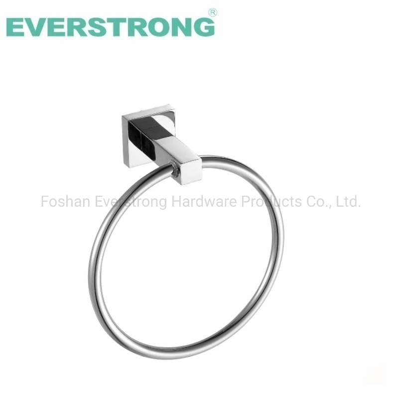 Everstrong Stainless Steel Towel Ring Holder for Hotel Bathroom