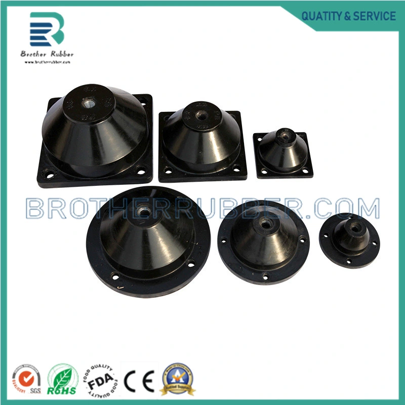 Custom Vibration Rubber Damper Mounts Rubber Mounting Pads for Machine