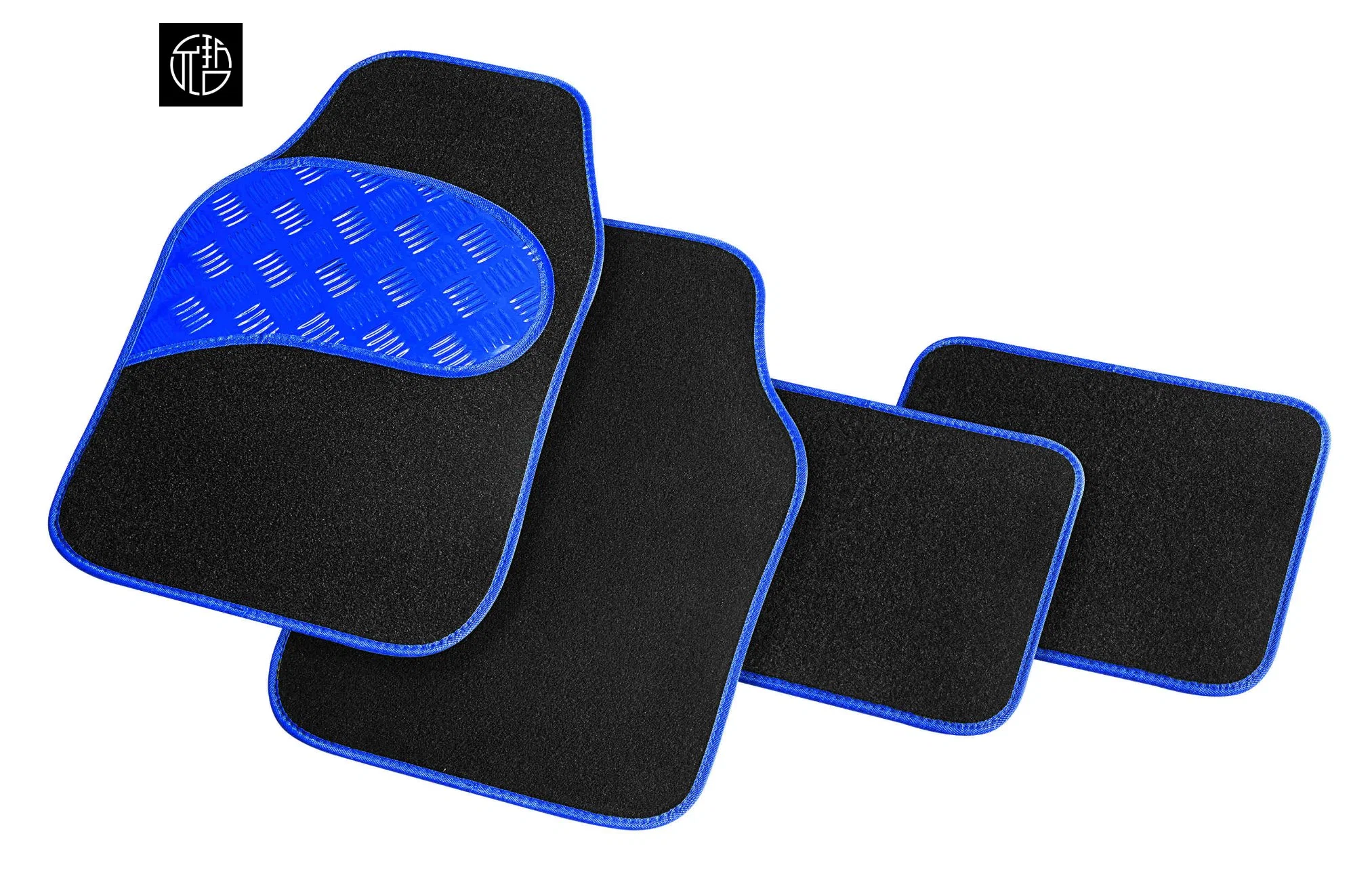 High quality/High cost performance  Professional Wholesale/Supplier Anti Slip PVC Coil Blue Car Mats Carpet Foot Mat