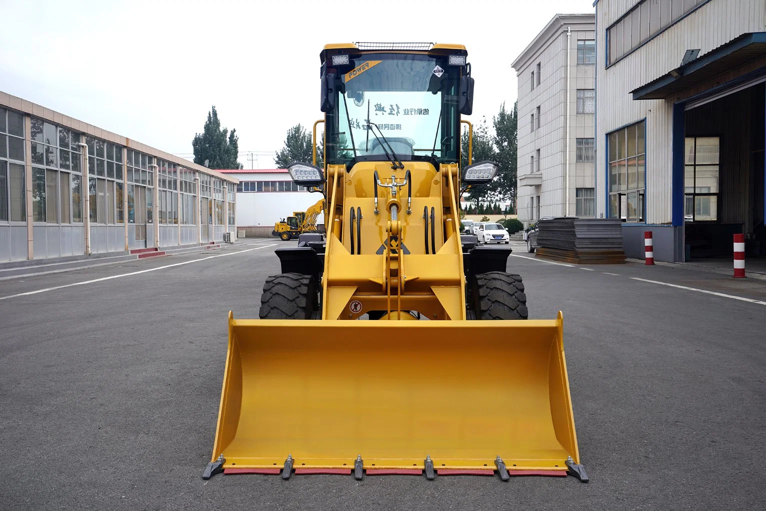 4 Wheel Drive Front End Loaders Buldoexcavator Loaders