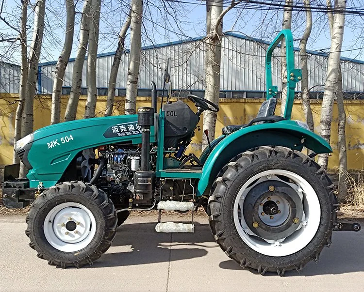 50HP Tractors Mk504 Agricultural Tractor/Compact Power Tiller 4*4 with Best Service for Garden