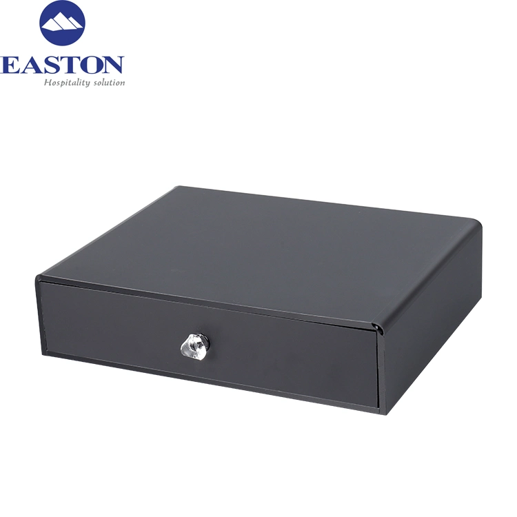 Hotel Guest Room Matt Black Rectangular Acrylic Tissue Boxes