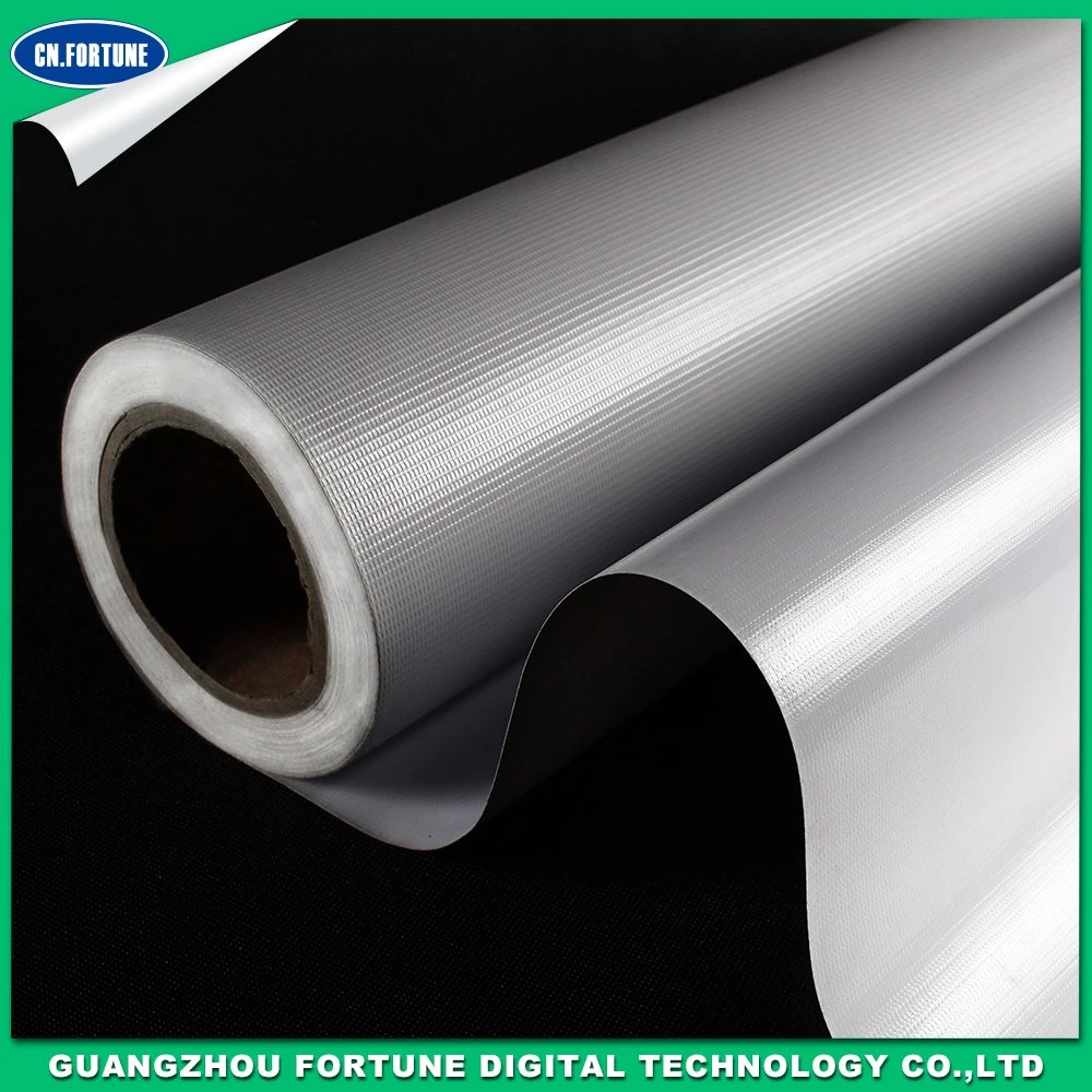 430g Blockout PVC Flex Banner Grey Back Flex Banner Roll for Outdoor Large Size Advertising