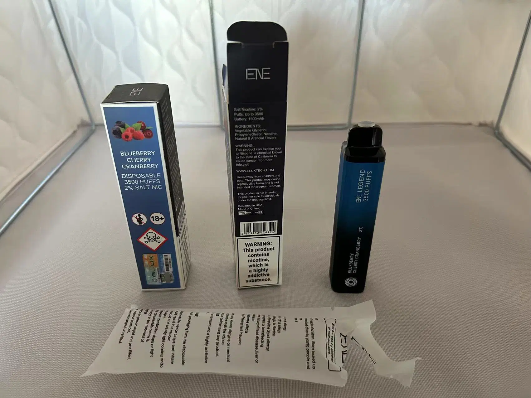 Wholesale E Cigarette Fruit Flavor Elux Ene Legend 3500 Puffs Bar 10ml E-Liquid Disposable Vape Pen E Cig Pod 2% 20mg Nic for UK EU