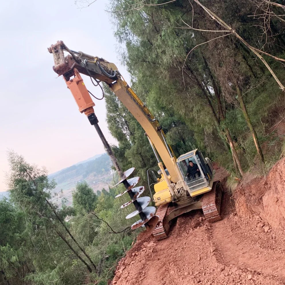 Accionamiento del sinfín Yichen 5000N para el sinfín hidráulico de la excavadora 3-4,5t