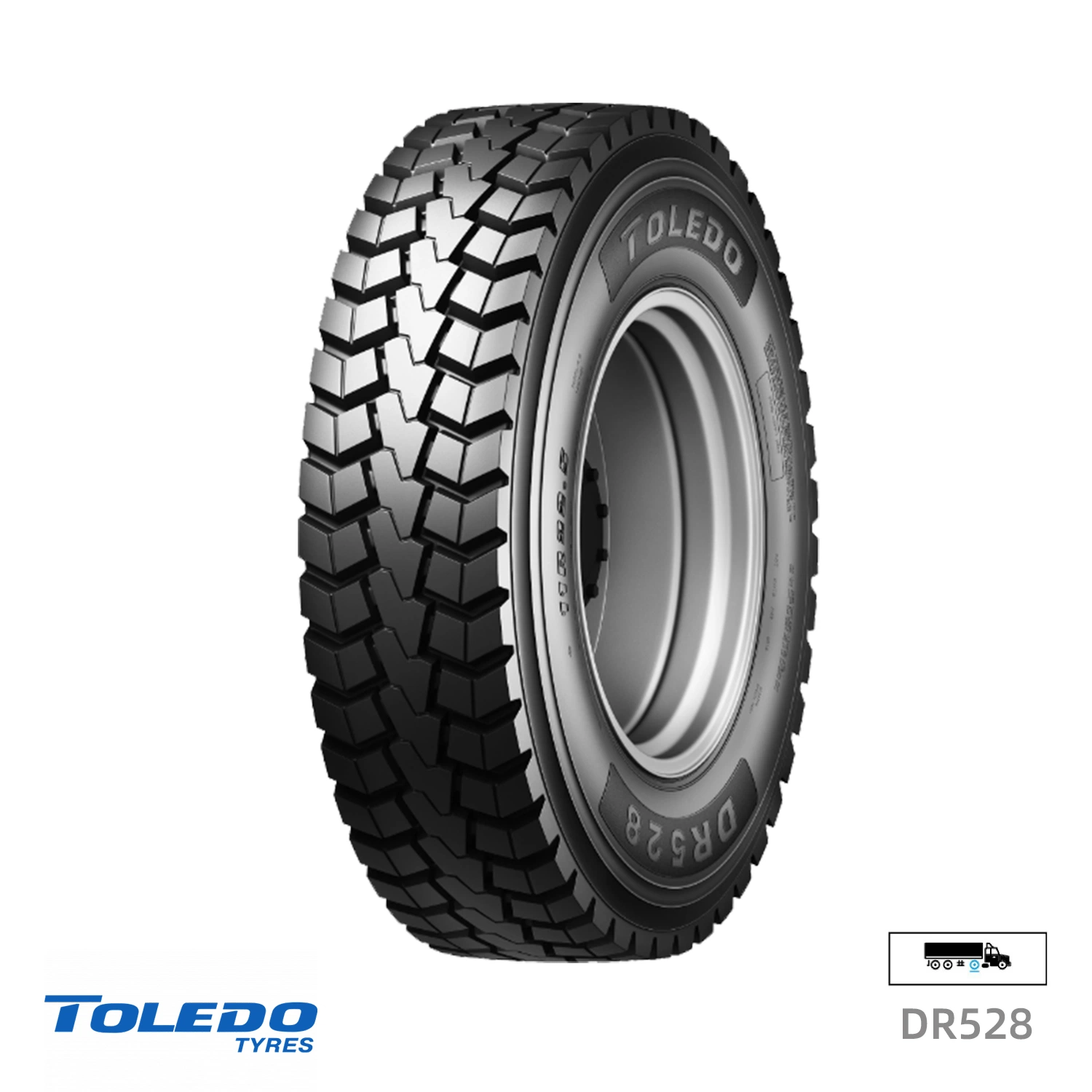 Qualité Radial TBR 11r24.5 11r22.5 pneus de camion sans chambre à air Dr520