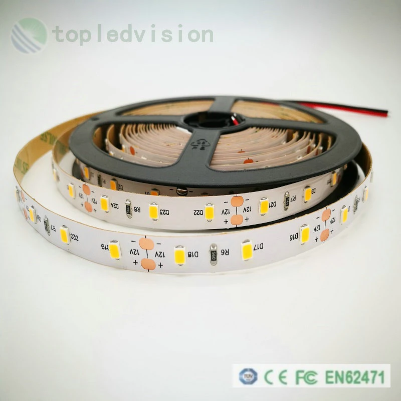 12/24v bande de LED 2835 sur mesure professionnelle à haut CRI Ra 80-95 avec PCB de 2oz/3oz.