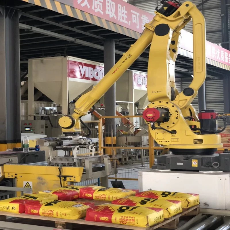 Automatic High Level Palletizing System for Packing Factory