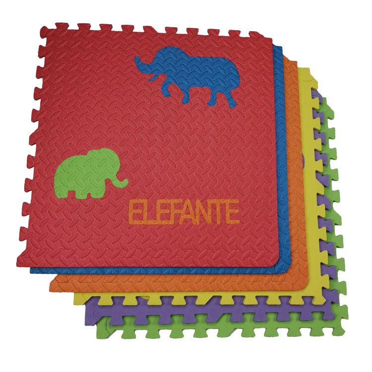 Peru Coloured Educational Baby Play Game Crawling EVA Foam Tiles Mat