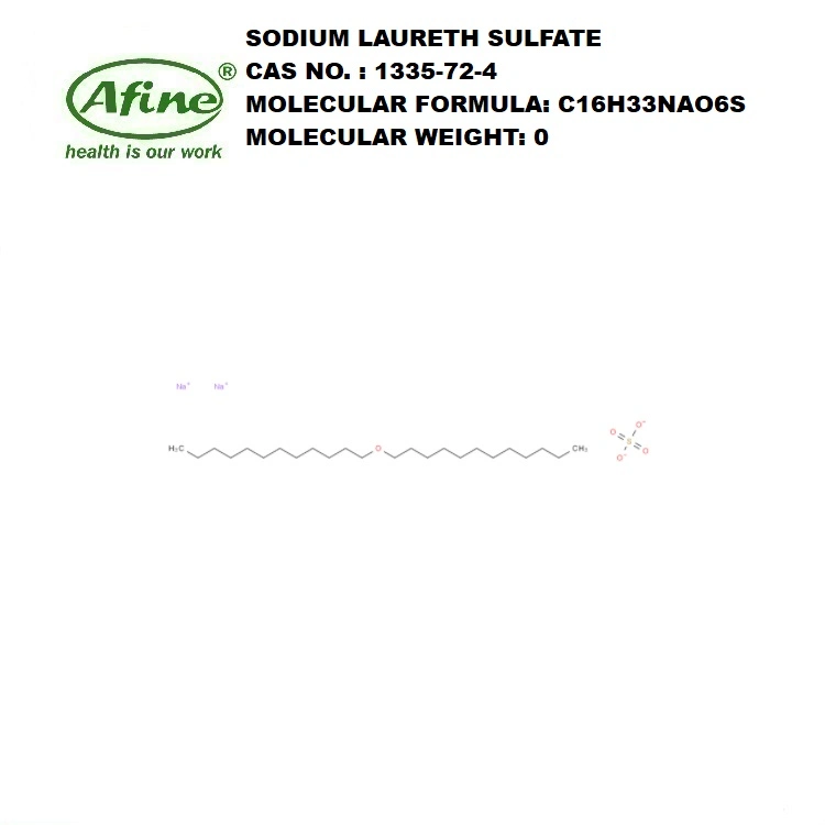 CAS 1335-72-4 Peg- (1-4) Lauryl Ether Sulfate, Sodium Salt / Sodium Laurete Sulfate Ether / Sodium Poe (3) Lauryl Ether Sulfate / Sodium Laureth Sulfate