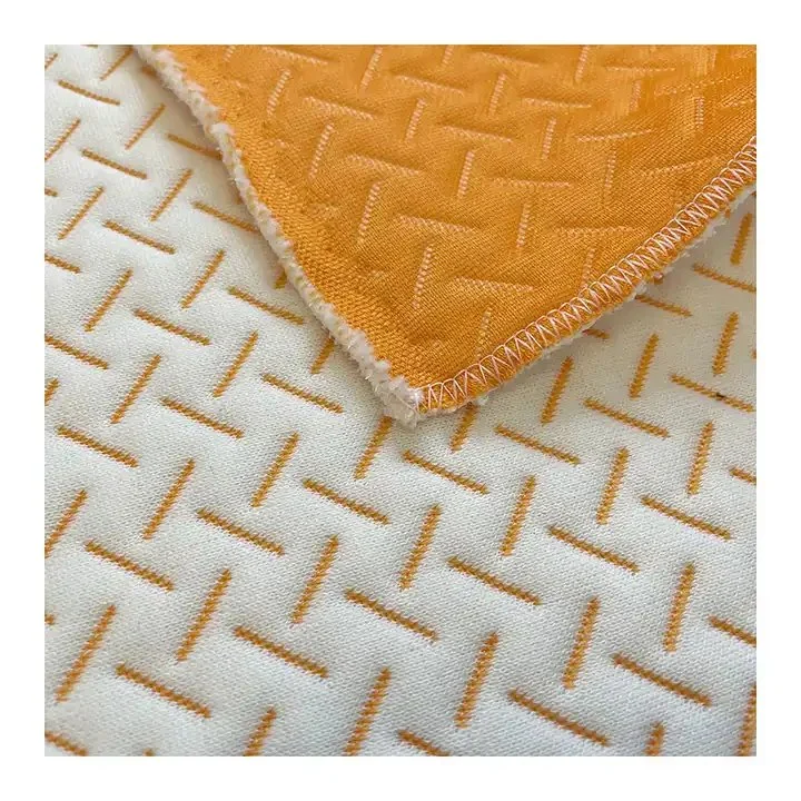 Factory Low Price Selling Jacquard Knitted Polyester Fabric Composite Mattress Fabric for Home Textile, Can Quote Proofing