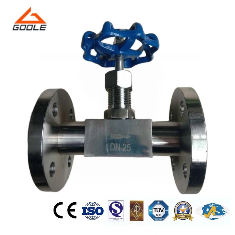 Stainless Steel Flanged Ends Needle Valve