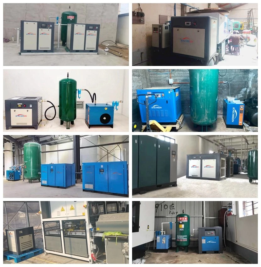 Air Compressor 7.5kw/11kw/ 22kw/30kw/37kw/45kw/55kw/75kw/90kw/110kw Industrial Compressor Screw Compressor Fixed Speed and VSD Screw Compressor with CE