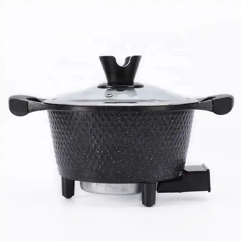 Low Price Professional Made Hot Pot Cooker Adjustable Electric Cooking Pot