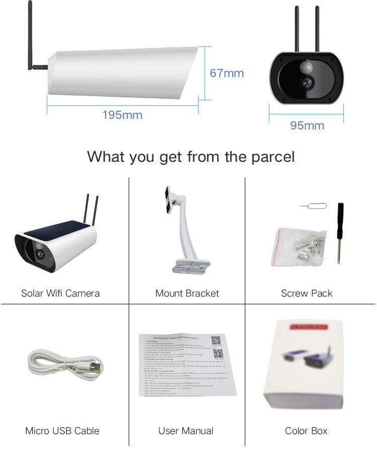 4G Smart WiFi Mini 1080P Camera