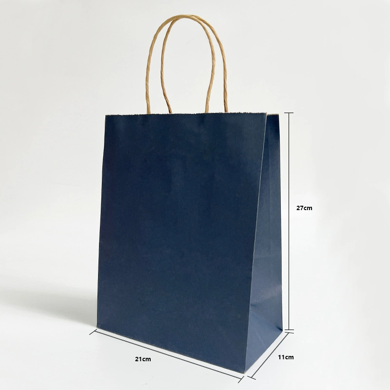 Custom-Made Enterprise Trademark Paper Bag Commercial Catering Thickened Kraft Paper Bag Can Be Degraded