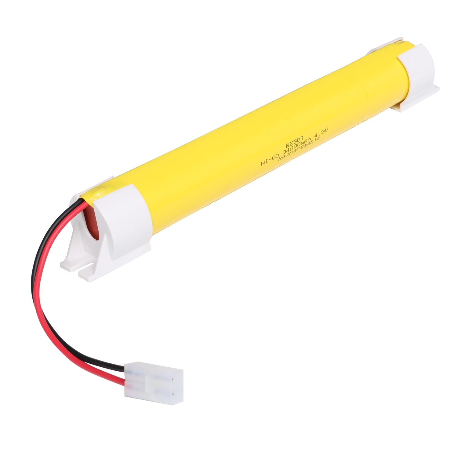 AA900mAh 7.2V Rechargeable Ni-CD Stick Shape Battery Pack for Emergency Lamp