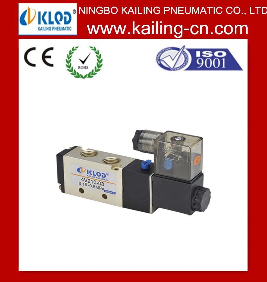 La serie 4V300 de 4V320-10 distribuidora 5/2/08 AC110V de la válvula de solenoide