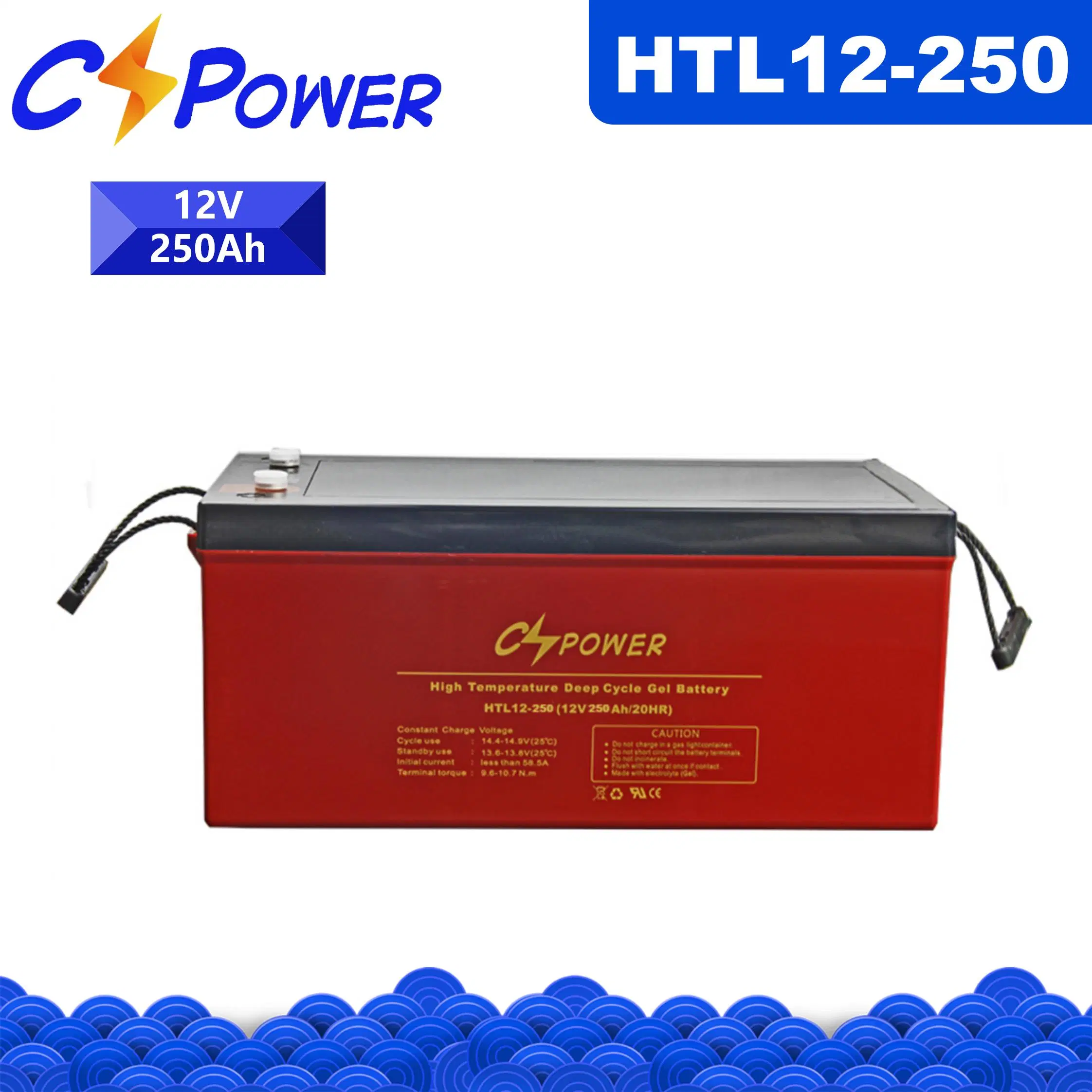 Cspower Battery 5kw 10kw off-Grid Solar Power System Solar Panel Battery 12V250ah Gel Vs Yuasa