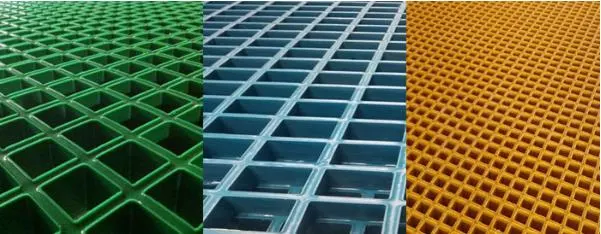 Anti-Corosion Reinforced Fiberglass Polymer FRP GRP Grid for Trench Cover Multi-Function