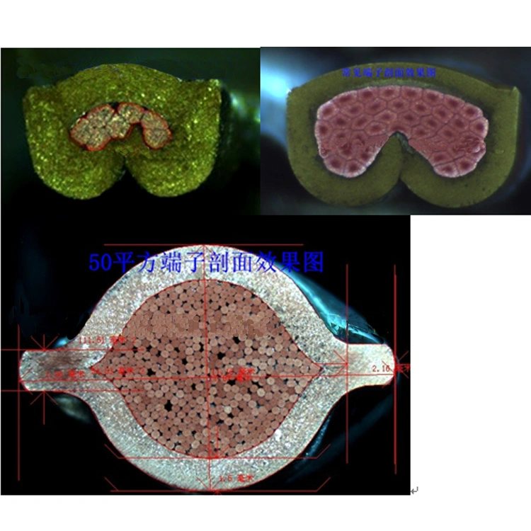 Detection and Analysis Machine for Terminal Cross Section Terminal Cross Section Analyzer