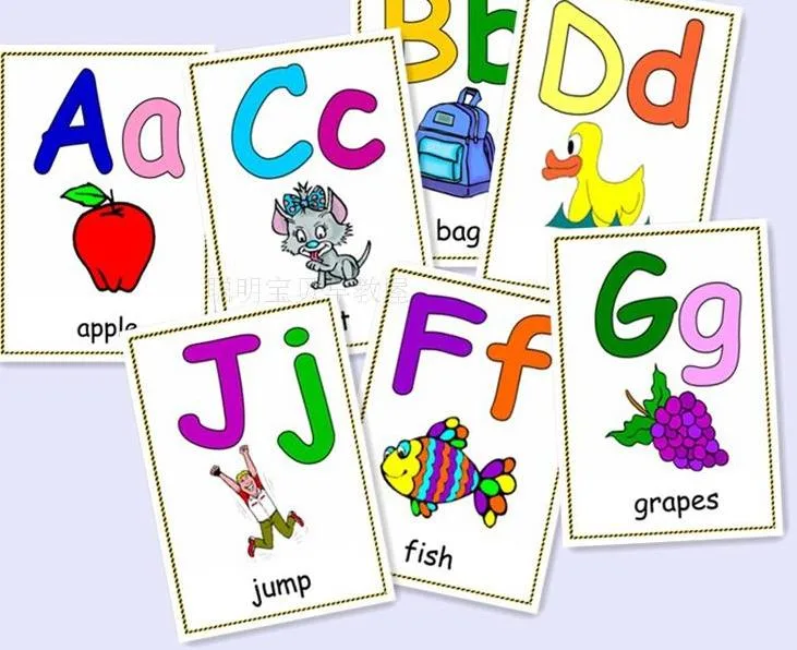 The Factory Makes Customized Children's Education Game Cards