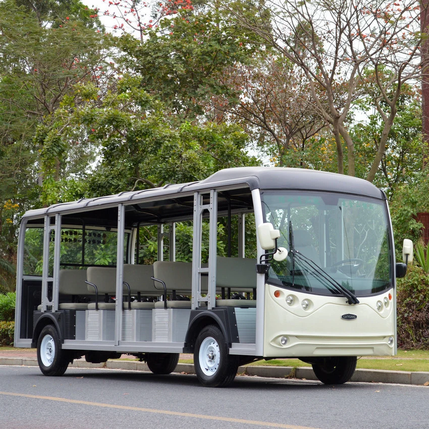 96V 20kw Buggy eléctrico alimentado por batería de los precios de coches 23 pasajeros en mini bus