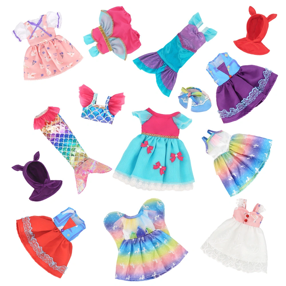 Doll Clothes and Accessories Fit for 14.5 Inch Girl Baby Doll Item No Mu100278