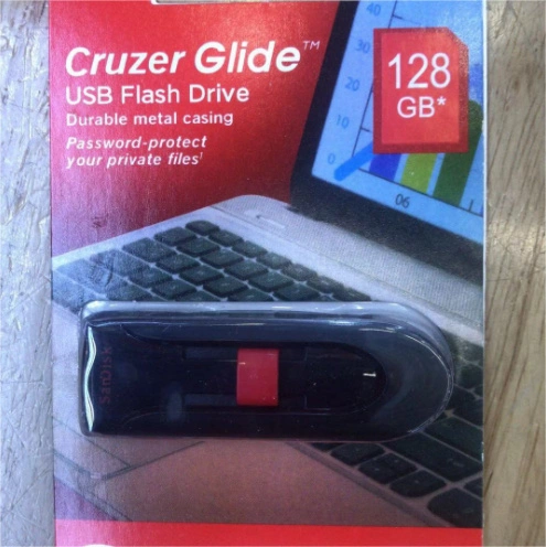 محرك أقراص USB محمول عالي الجودة للبيع السريع باستخدام قلم صغير ذاكرة Pendrive USB Stick 128 جيجا بايت مع الشعار الخاص بك