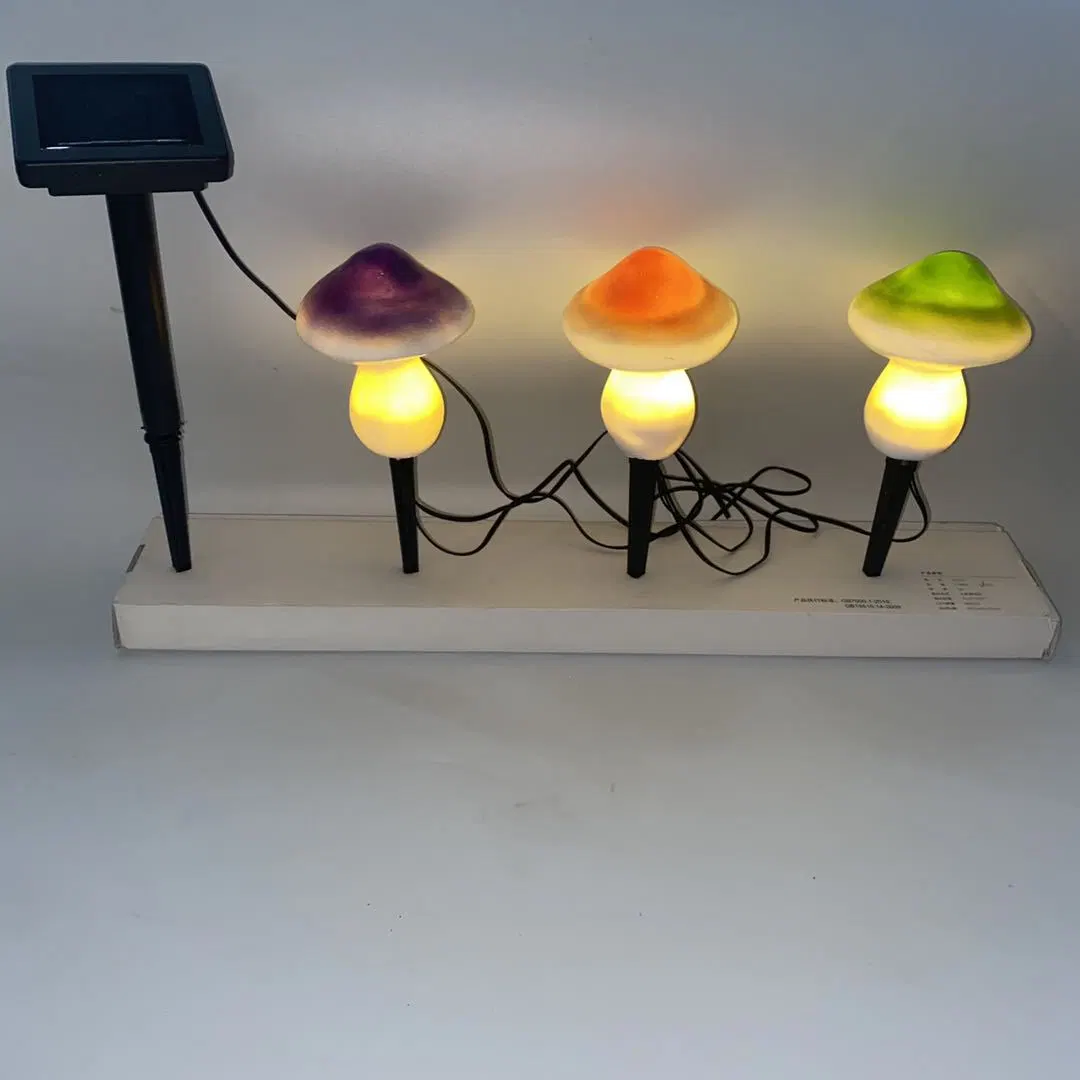 LED Outdoor Waterproof Solar Mushroom Decorative Garden Lawn Light