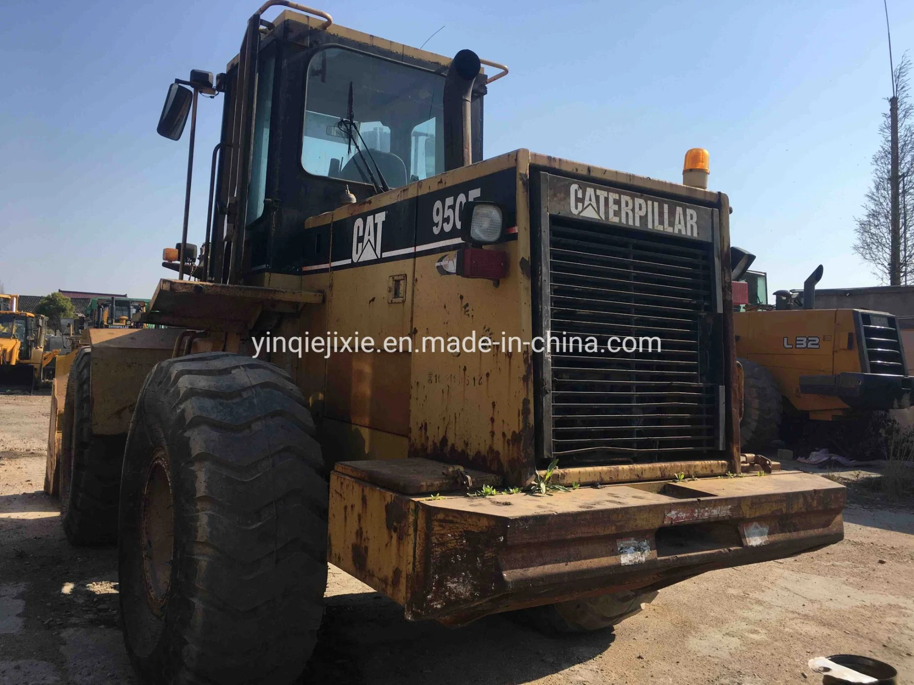 Cargadora de ruedas Caterpillar 950f usada, Cargadora de ruedas Cat 950 en venta.