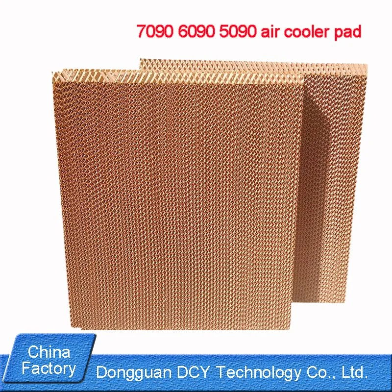 5090 Type Green Brown Evaporative Cooling System 15cm/10cm Thickness Evaporative Cooling Pad for Poultry Farm/Greenhouse