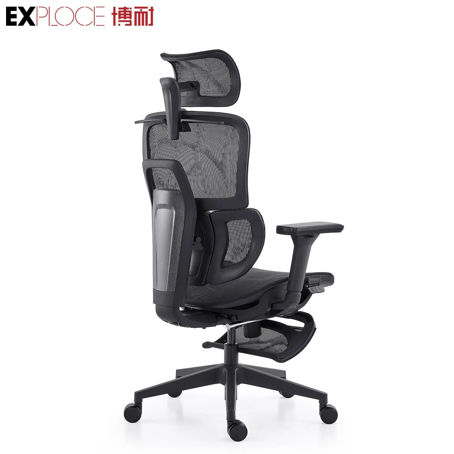 Ergonomique Full Mesh High-Back chaise de bureau exécutif réglable Fauteuil pivotant