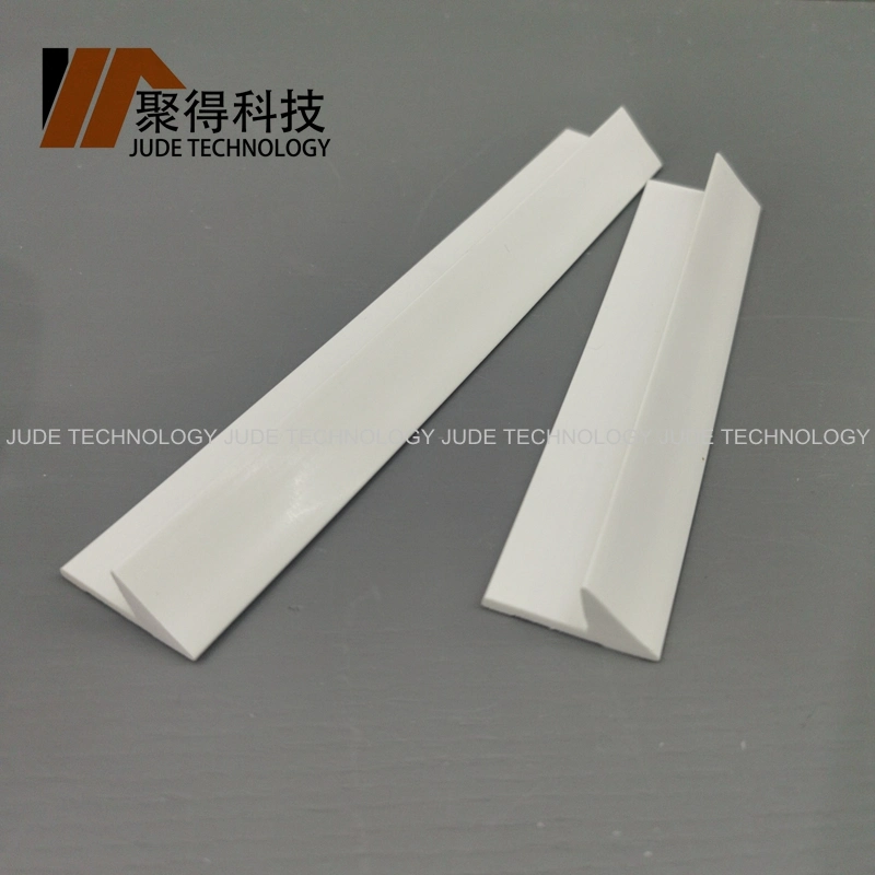 White Colour Yellow Customized PVC Plastic Chamfer Foam Fillet