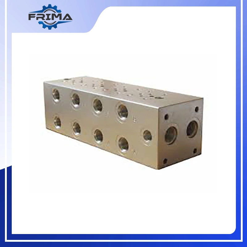 OEM CNC Machining Valve Adaptors Hydraulic Manifold Block