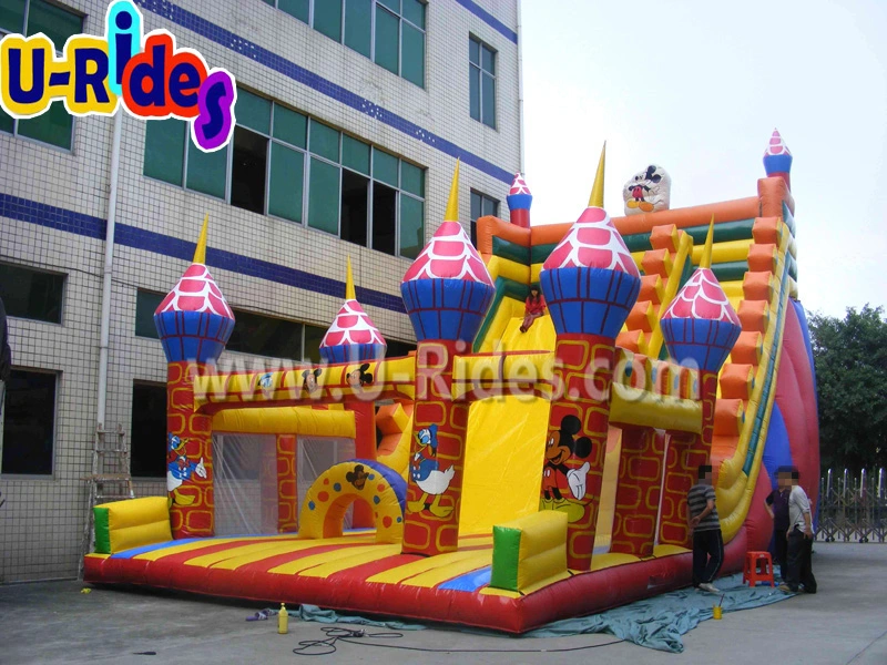 Commercial Grade Amusement Park Inflatable game Water Slide Inflatable Slide for Kids and Adults