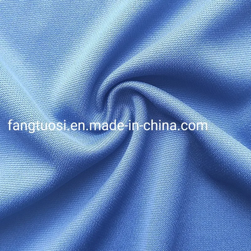 100 Quick Dry Recycled Polyester Waterproof Interlock Knitting Sport Fabric for T-Shirt