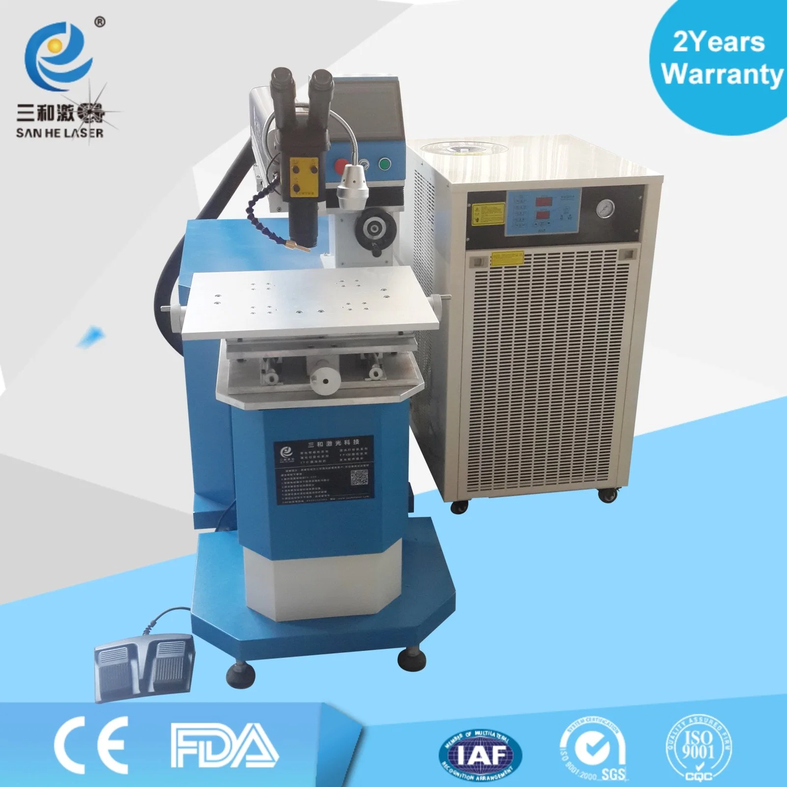 High Frequency Laser Welding Machine for Mould with YAG Laser Generator/Spot Welding