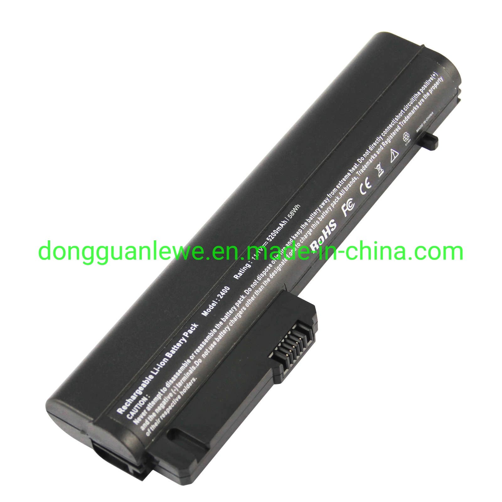 بطارية ليثيوم أيون لبطارية الكمبيوتر المحمول HP 2400 11.1V 5200mAh سلسلة 2400 للكمبيوتر الدفتري HP Compaq Business