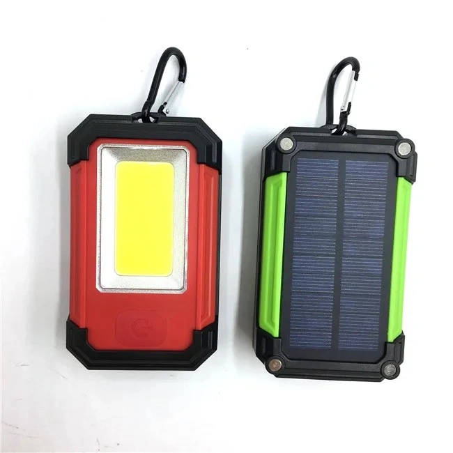 USB Rechargeable Solar Work Light LED Portable Magnetic Waterproof Outdoor Camping Light