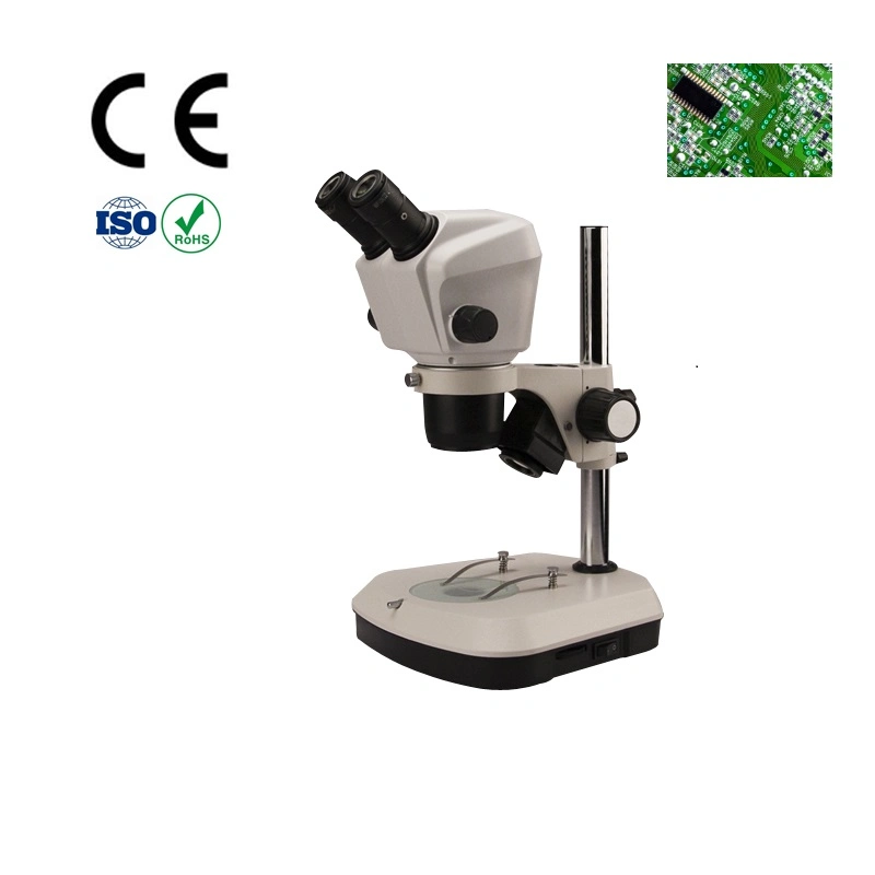 Binocular Stereo Zoom Microscope for 4X-300X (with options)