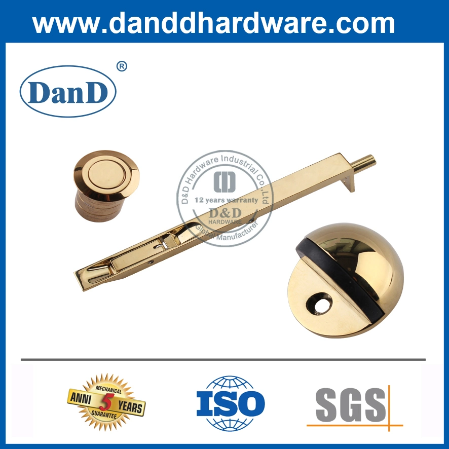 CE Marked UL Polished Brass Door Locks Handle Furniture Hardware Accessory