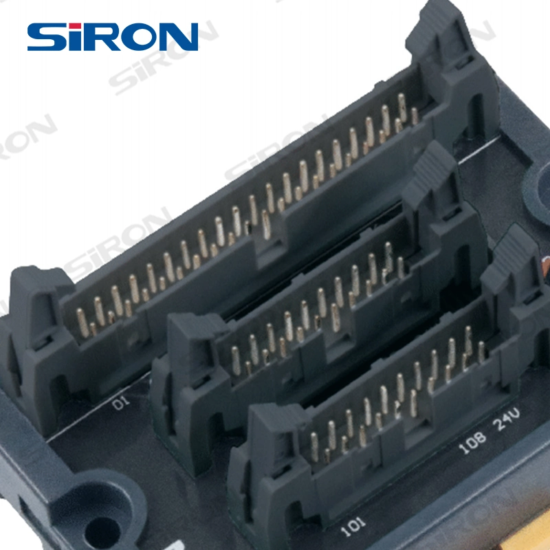 Bloque terminal de conector de PLC de tránsito SIRON T068 32pins a 16pins