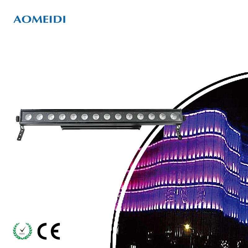 Stage 14PCS 30W RGB Matrix Point Control Waterproof LED Wall Washer Light