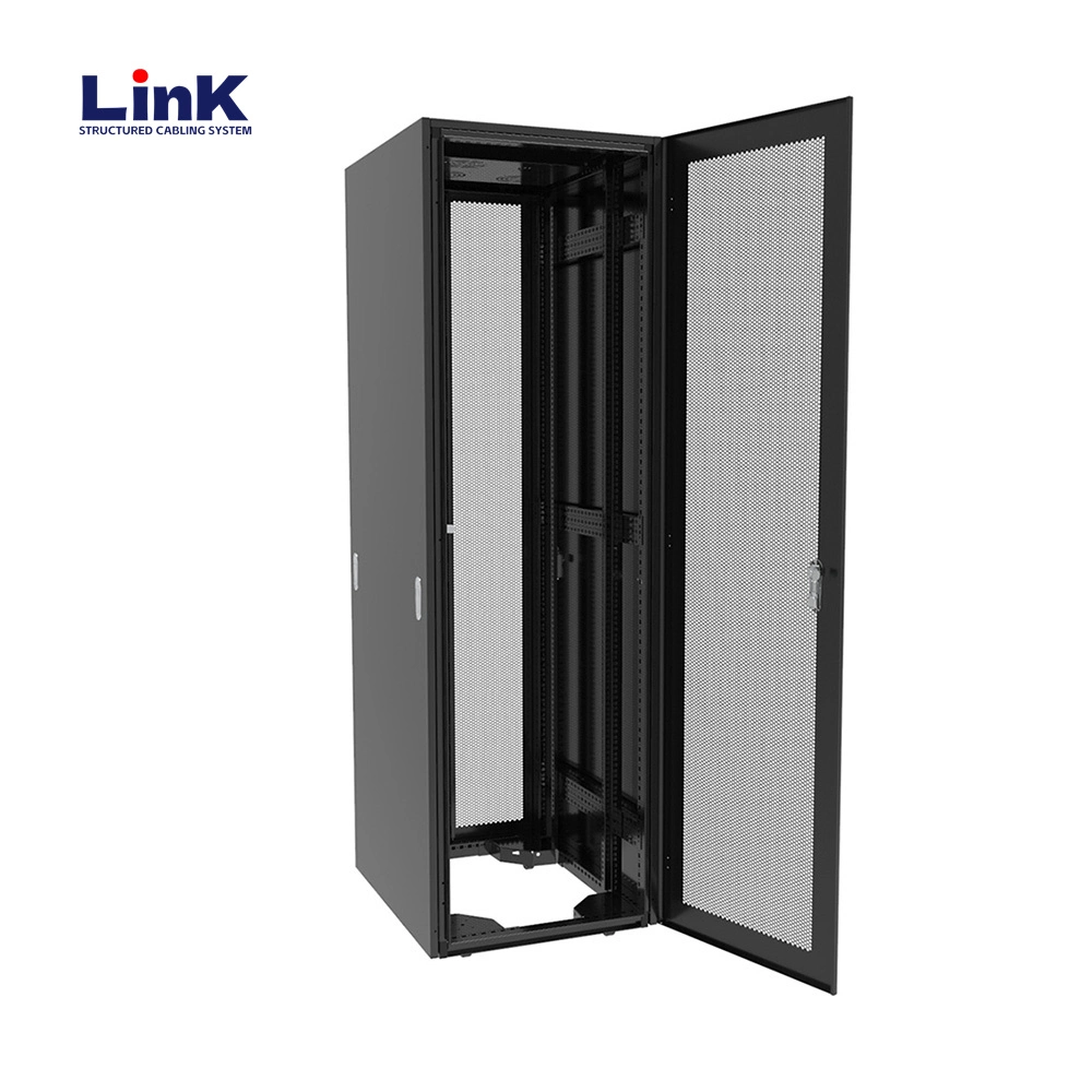 Armoire réseau en rack de serveur verrouillable résistant à la rouille pour des performances durables avec Contrôle d'accès sécurisé