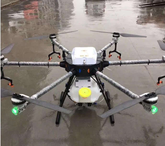 Águila Digital Ak-91 de fabricación profesional de carga personalizados de pulverización de pesticidas agrícolas Uav Ong Montacargas la agricultura Drone con GPS